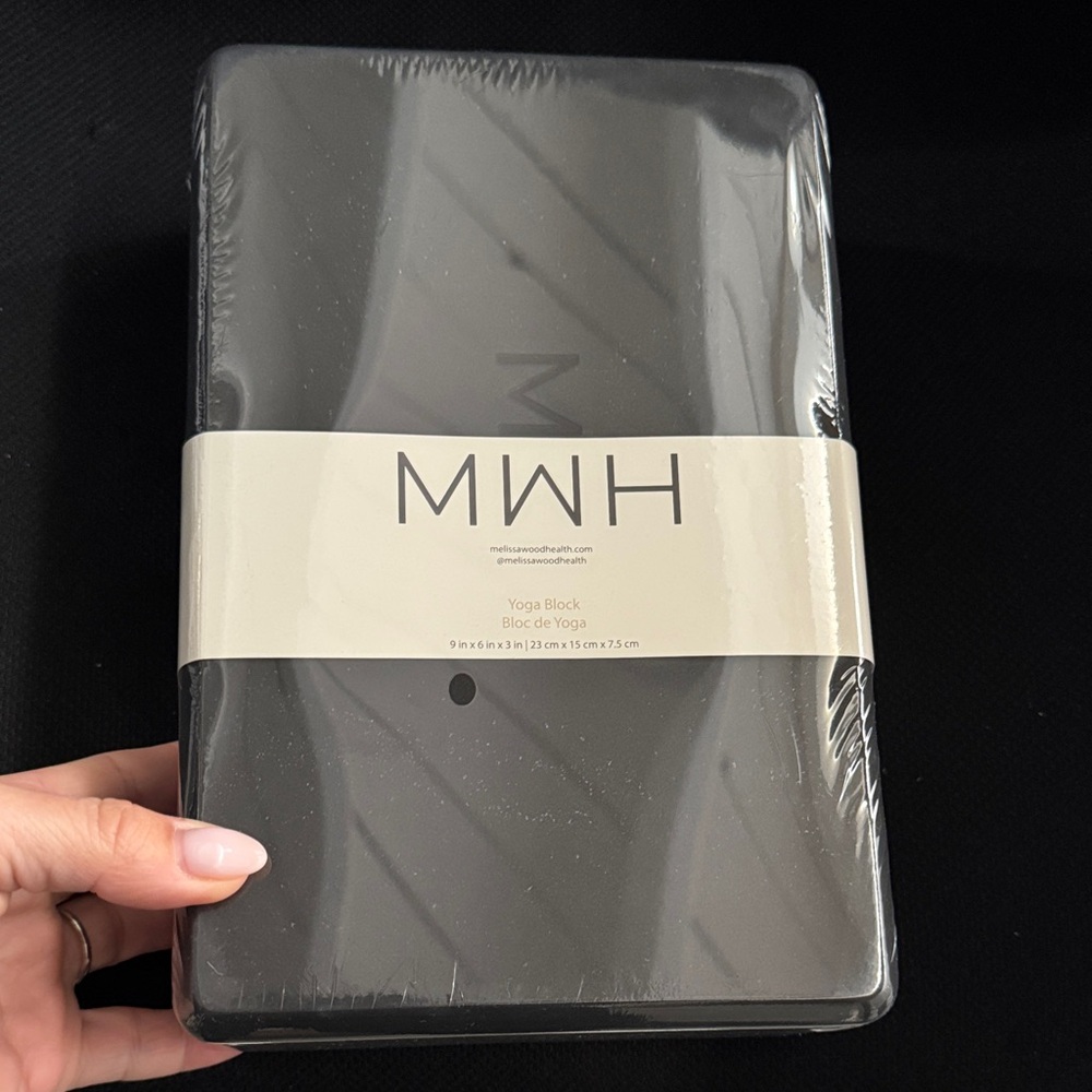 MWH Black Yoga Block